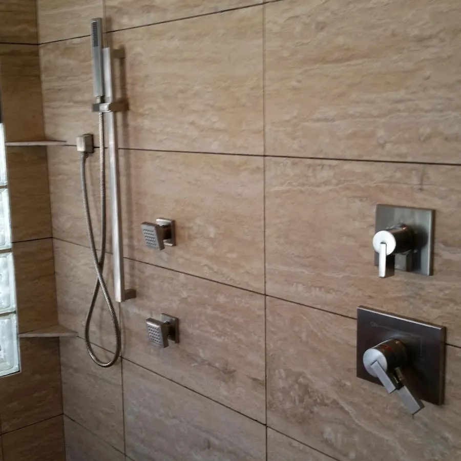 Shower fixture installation for Frozen Pipe Repair in Doolittle